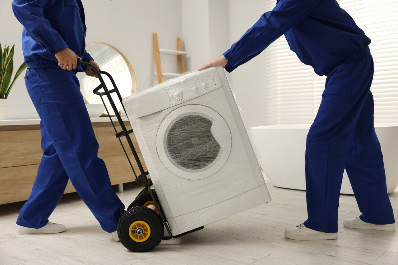 Trans-Tech-Logistics - Hausgeräte - Lieferung - Waschmaschine