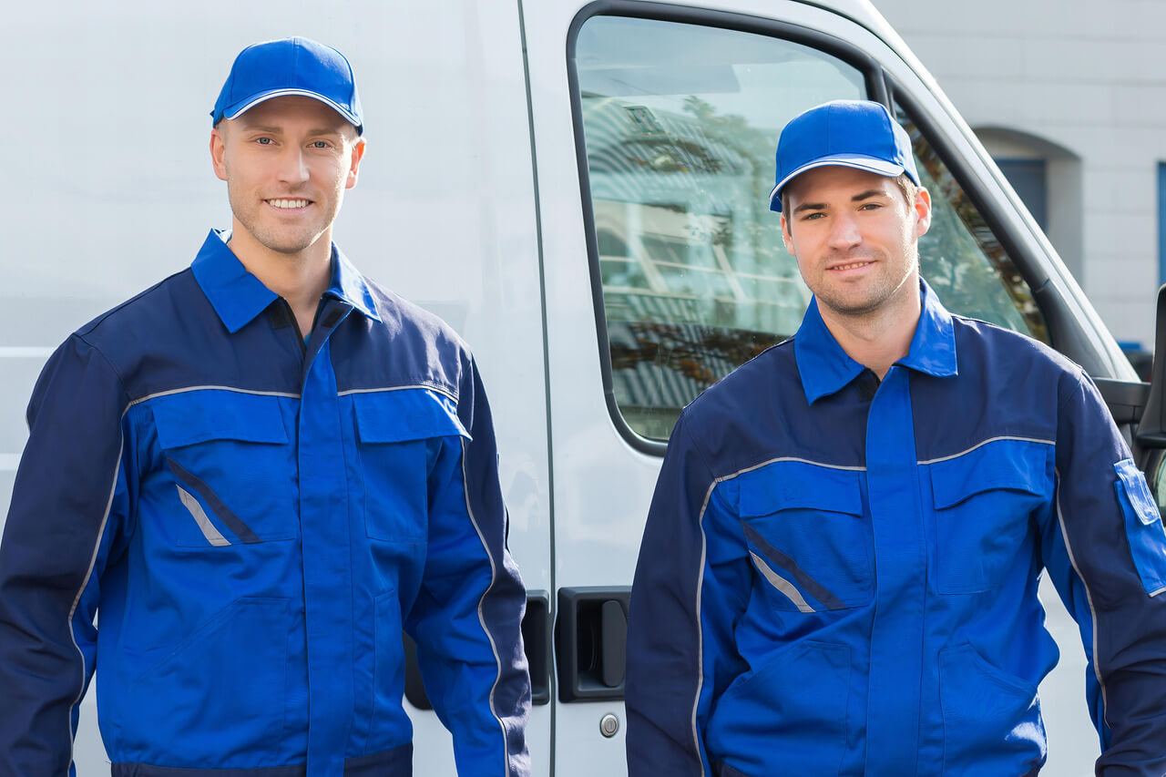 Trans-Tech-Logistics - Lieferung mit 2-Mann Transport von Elektrogeräten